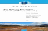 Raw Materials Information System (RMIS): towards v2publications.jrc.ec.europa.eu/repository/bitstream/JRC...the European Innovation Partnership (EIP) on Raw Materials, in its Strategic