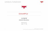 DMPU - Product Selection manual.pdfDMPU manual rev. 1.4 11042016 6 All the information provided with this document is property of Carlo Gavazzi Introduction Foreword DMPU is a modular
