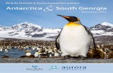 BirdLife Australia & Aurora Expeditions present Antarctica South … · 2015-03-23 · Cruising to the heart of nature 29–30 November 2015 We cross the Scotia Sea, watch seabirds