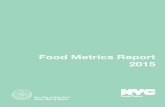 Food Metrics Report 2015 - New York · 2020-01-30 · Section 1 Addressing Food Security in New York City 6 Food insecurity is the lack of access, at times, to enough nutritionally
