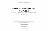 FIRST MEDICAL PYMES - Procs.pr.gov/ocspr/files/Descripcion de Beneficio FM PYMES Platino PPO 2017.pdfdeterminación de gases arteriales Cubierto Laboratorios y Rayos X Cubierto Terapia