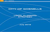 CITY OF GOSNELLS...Local Planning Strategy July 2019 Page 1 of 140 EXECUTIVE SUMMARY The Local Planning Strategy (LPS) is the key strategic planning document for the City of Gosnells