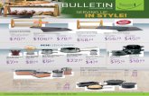 BULLETIN - Southern Hospitality · Biggest and best product range for hospitality and foodservice at the best prices 3 All prices exclude GST and freight. Only while stocks last.