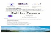 call for papers final[1] - Louisiana State University · and an extensive poster session. This focus furnishes ample learning ... Director LSU Superfund Research Center • Stephania