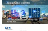 Annual investor conference - Power management solutions · Power Electronics. Managing electrical power. Power Systems. Managing mechanical power. Power Distribution and Protection.