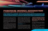 PURCHASE INVOICE AUTOMATION€¦ · “Purchase invoice handling is a busi-ness-critical function in our operations, as we are dealing with a lot of transac-tions on our customers’