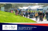 FARMERS INSURANCE OPEN - San Diego · Featuring a largely affluent, college-educated, international demographic, The Farmers Insurance Open is an ideal platform to showcase San Diego