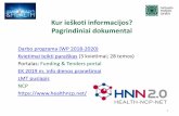 Kur ieškoti informacijos? · improve the risk assessment and surveillance tools, develop the innovative medical countermeasures ... New approaches for clinical management and prevention