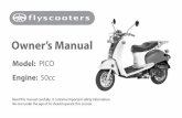Owner’s Manual · Ride Within Your Limit Pushing your limits is a common cause of scooter accidents. Never ride beyond your personal abilities or faster than conditions warrant.