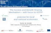 The Access and Benefit Sharing Mechanism with focus on NTFPteeb-tunis.yolasite.com/resources/PPT/Al-Janabi-PPT-ABS.pdf · •ABS in practice –an NTFP case from Samoa •The Nagoya