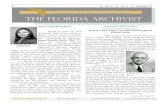 The Florida Archivist - Wild Apricot · The Florida Archivist 2 New Website Launched for American Archivist The American Archivist—one of the profession’s premier journals—has