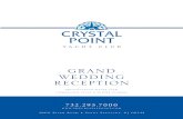 grand wedding reception - CRYSTAL POINT YACHT CLUB grand wedding reception BREATHTAKING WATER VIEW UNMATCHED