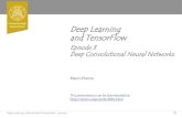 Deep Learning and TensorFlow...Deep Learning: a theoretical introduction –Episode 3 [1]Deep Learning and TensorFlow Episode 3 Deep Convolutional Neural Networks Università degli