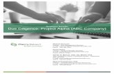 Employee Benefits Due Diligence: Project Alpha (ABC Company) · Due Diligence: Project Alpha (ABC Company) Michael Aronson ... associated with the Risk Plans and Business Insurance,