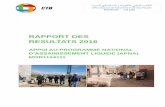 RAPPORT DES RESULTATS 2016€¦ · 2020-02-14 · rapport des resultats 2016 appui au programme national d’assainissement liquide (apna) mor1104111
