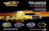 NEW CLUTCH ASSEMBLIES - Alliance Parts · 2020-03-17 · Replacement Clutch Components The most complete line of NEW clutch assemblies, flywheels and supplemental parts for class