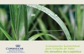 Maurício de Mauro Os desafios da Logística...2016/11/02  · Nossas crenças 6 Visão Líder no suprimento global de açúcar e bioenergia, com participação de 30% da produção