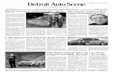“FIRST IN THE HEART OF DETROIT”€¦ · DetroitA utoScene ® VOL.83NO.2 ESTABLISHED 1933 AS NEW CENTER NEWS AND 1983 AS OAKLAND TECH NEWS JANUARY19,2015 “FIRST IN THE HEART