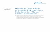 White Paper Assessing the Value of Mobile Point-of-Care … · 2016-04-16 · Nuance* Dragon* NaturallySpeaking* Medical Edition software. Due to temporary technical ... Pilot Overview