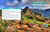 Machu Picchu LEVELED BOOK M Machu Picchu Machu Picchu Urubamba River Machu Picchu Level M 4 The Hidden City High in the Andes Mountains of Peru is an ancient city: Machu Picchu . No