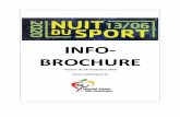 INFO- BROCHURE - Syvicol...Suivez les mises à jour de l’Info-Brochure sur et contactez pour tout renseignement supplémentaire : Lisy BINCK, coordinatrice « Nuit du Sport », Service