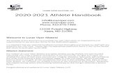 LUNAR VIPER ALLSTARS, LLC 2020-2021 Athlete …...LUNAR VIPER ALLSTARS, LLC 2020-2021 Athlete Handbook info@lunarviper.com Phone: 410-575-7465 12226 Pulaski Highway Joppa, MD 21085