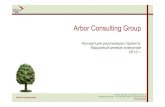 Arbor Consulting Grouparborcg.org/downloads/presentation/reserve2012.pdfArbor Consulting Group Концепция реализации проекта: Кадровый резерв