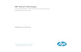 HP Asset Manager Software Assests · 2017-11-16 · Support VisittheHPSoftwareSupportOnlinewebsiteat: Thiswebsiteprovidescontactinformationanddetailsabouttheproducts,services ...