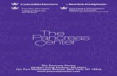 The Pancreas Center Herbert Irving Pavilion, 8th Floor 161 ... · 4 The Pancreas Center Treatment of Pancreatic Cancer Surgery: Surgery followed by chemotherapy is the standard treatment