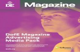 DofE Magazine Advertising Media Pack · adverts. Please allow 10mm bleed. Contact details For all advertising queries please contact: Fellows Media Ltd on 01242 259249 or email: mark@fellowsmedia.com