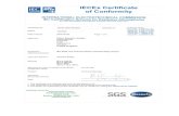 IECEx Certificate ofConformity - MTL Instruments...Certification Body: Position: Signature: (forprinted version) Date: R S Sinclair Technical Manager 1. This certificate and schedule