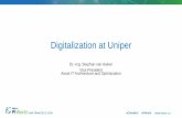 Digitalization at Uniper - OSIsoft...3 Agenda • Introduction to Uniper • How Uniper successfully developed a digital transformation roadmap • How Uniper approaches the implementation
