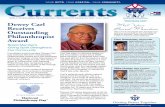 YOuR GiFTS. YOuR HOSPiTAL . YOuR COMMuNiTY . Currents Involved/Foundations... · 2015-02-27 · Receives Outstanding Philanthropist Award Board Member’s Giving Spirit Strengthens