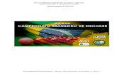 Regulamento Oficial do XXXI Campeonato Brasileiro …...1 b) Categoria Snooker Feminino - Mesa de Snooker Internacional (3569 mm X 1778 mm); 1. A PROGRAMAÇÃO GERAL do CBSK-2020 está