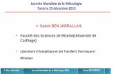 Pr. Sadok BEN JABRALLAH, Faculté des Sciences de … · 2020-06-16 · Journée Mondiale de la Métrologie. Tunis le 25 décembre 2019 03/05/2017 Pr. Sadok BEN JABRALLAH, • Faculté