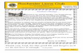 Rochester Lions Club · R thru Z—Main Dish Social Hr—6:30 pm Dinner 7:30 pm RSVP to CS Susan Eisenhardt 586-727-5684 January 5, 2008—Lions Leadership Training Leader Dogs for