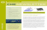 DIVISION OF CHEMISTRY CHE NEWSLETTER - National Science Foundation · of Chemistry: sign up for our mailing list by sending an email message with the subject line, ‘ Subscribe to