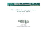 The GED Language Arts, Reading Teststorage.googleapis.com/.../56b0167877e20qkyG7Of/GED12.pdf · 2016-02-02 · The GED Language Arts, Reading Test Nonfiction Jean Dean ABE/GED Teacher