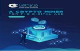 A CRYPTO MINER04 At its core, Gath3r is developed to simplify user adoption and mining through a browser. The crypto miner runs in 3 stages: Mining Coins – Cryptography Transaction