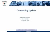 SSC Pacific Centerwide Contracting Strategy · 2016-06-09 · SSC Pacific . 2 February 2016 . APPROVED FOR PUBLIC RELEASE . UNCLASSIFIED ... SSC Pacific wants and needs direct access