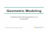 Lecture 3 geometric modeling - West Virginia Universitycommunity.wvu.edu/~bpbettig/MAE455/Lecture_3_geometric_modeli… · Microsoft PowerPoint - Lecture_3_geometric_modeling.pptx