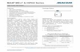 MA4P MELF & HIPAX Series · JC B Axial Leaded 1/4” Lead Length 12 W 12.5°C/W 10 W 15°C/W 5 W 30°C/W 6 W 25°C/W No Heatsink 2.5 W — 2.5 W — 1.5 W — 1.5 W — F MELF Infinite