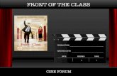 Front of the class película - WordPress.com · FRONT OF THE CLASS Front of the class es una película de 2008, dirigida por Peter Werner, basada en el libro de Brad Cohen: Front