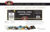 Private labels · 2018-12-05 · BRYGHUSET VENDIA – PRIVATE LABEL Private labels Design jeres egen øl-label endia.dk ol. o 50 cl. ede- and. ourmet er øllen . Holdbar til: øler