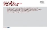  · Impressum: CESifo Working Papers ISSN 2364‐1428 (electronic version) Publisher and distributor: Munich Society for the Promotion of Economic Research ‐ CESifo GmbH The interna