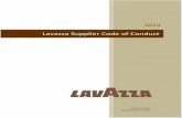 Lavazza Supplier Code of Conduct · Lavazza is committed to respecting the environment all along the value chain and expects the same from its suppliers: our Suppliers shall comply