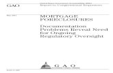 GAO-11-433 Mortgage Foreclosures: Documentation …Page 1 GAO-11-433 Mortgage Foreclosures United States Government Accountability Office Washington, DC 20548 May 2, 2011 . Congressional