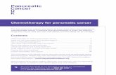 Chemotherapy for pancreatic cancer 2017-10-25¢  Chemotherapy for pancreatic cancer This fact sheet is