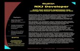 NXJ Data Sheet Nov 06 Gupta Website€¦ · Web Services Development NXJ Developer provides automated wizards to create Business Web services or Data Web services. Business Web services