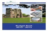 Budget Book 2012 - 2013 - North West Leicestershire€¦ · 4,350 Training 4,680 1,130 Employee Insurance 1,460 250 Professional Fees 250 Transport 500 Public Transport 500 170 Car